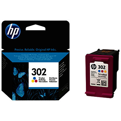 HP 302 Tri-Colour Ink Cartridge